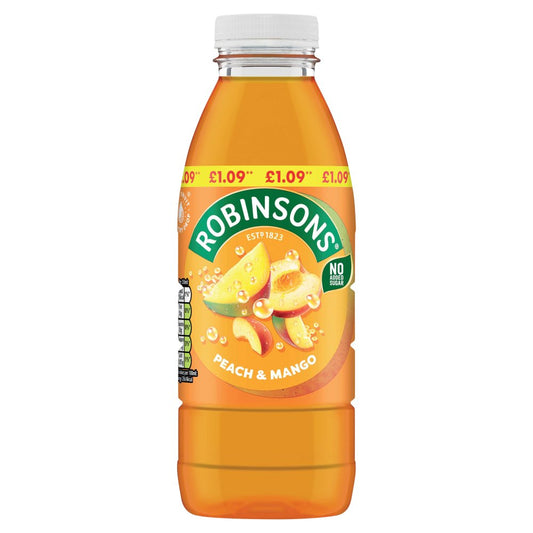 Robinsons Ready to Drink Peach & Mango Juice Drink PMP (500ml × 12 × 1)