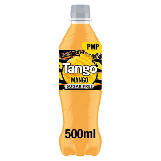 Tango Mango Sugar Free Bottles PMP (500ml × 12 × 1)