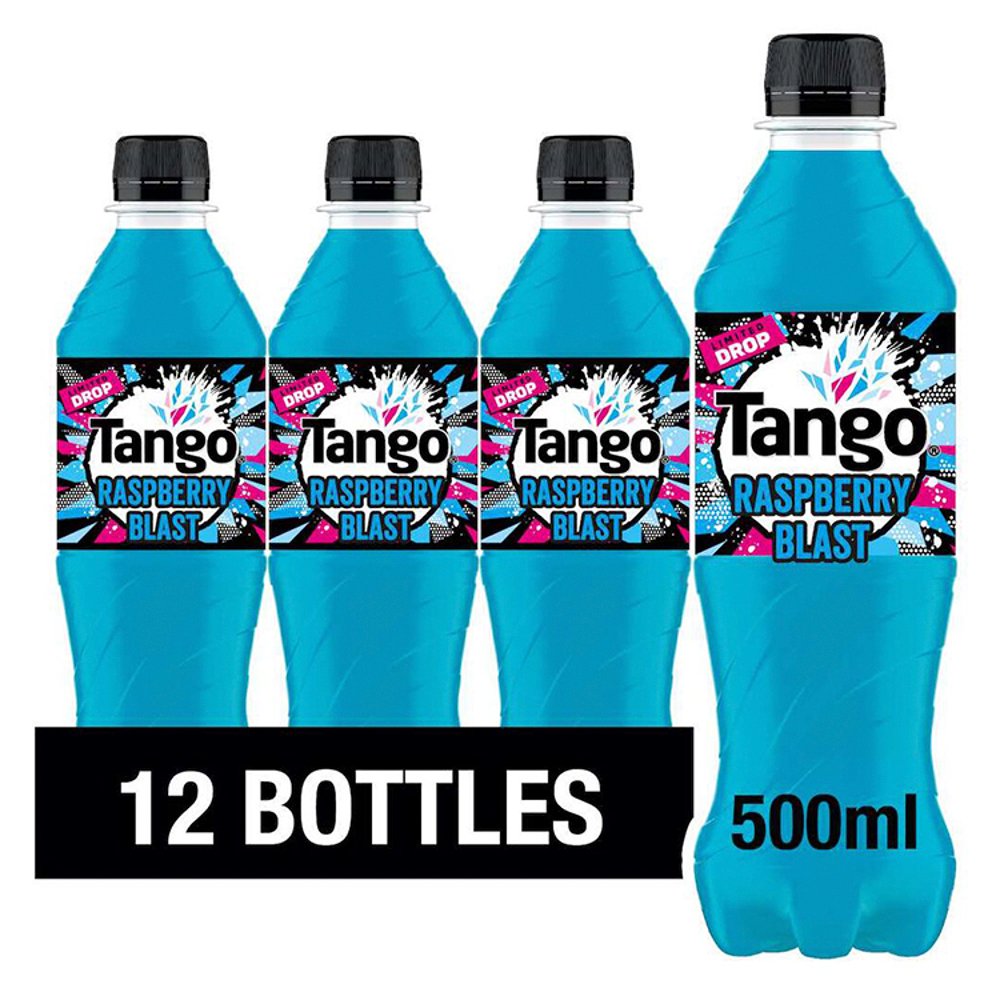 Tango Blast Raspberry Bottle (500ml × 12 × 1)