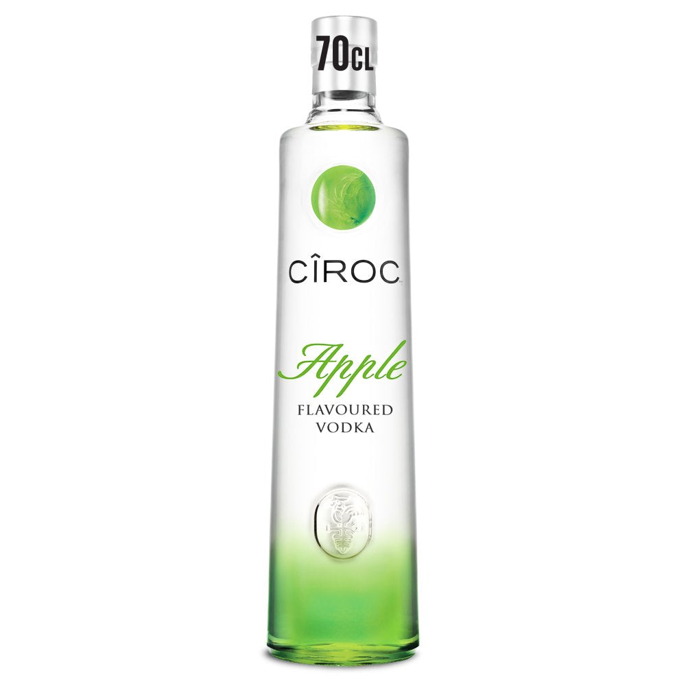 Ciroc Apple Flavoured Vodka 37.5% vol 70cl Bottle (70Cl × 6)