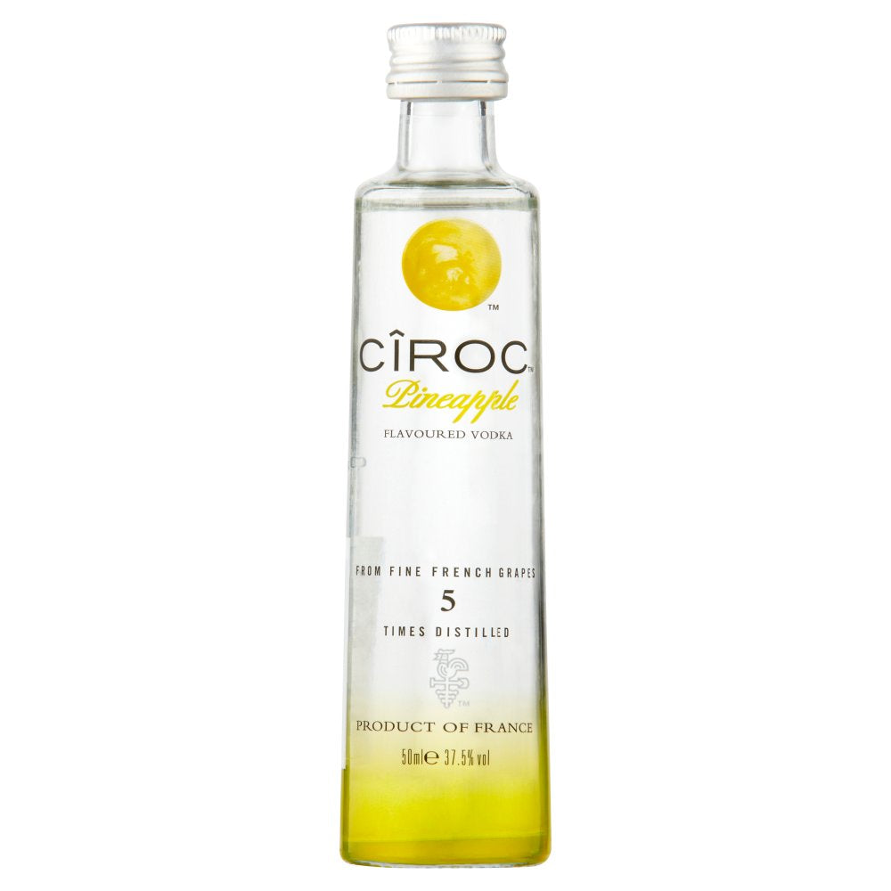 Cîroc Pineapple Flavoured Vodka 5cl (5Cl × 12 × 4)