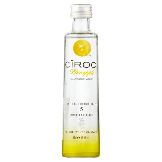 Cîroc Pineapple Flavoured Vodka 5cl (5Cl × 12 × 4)