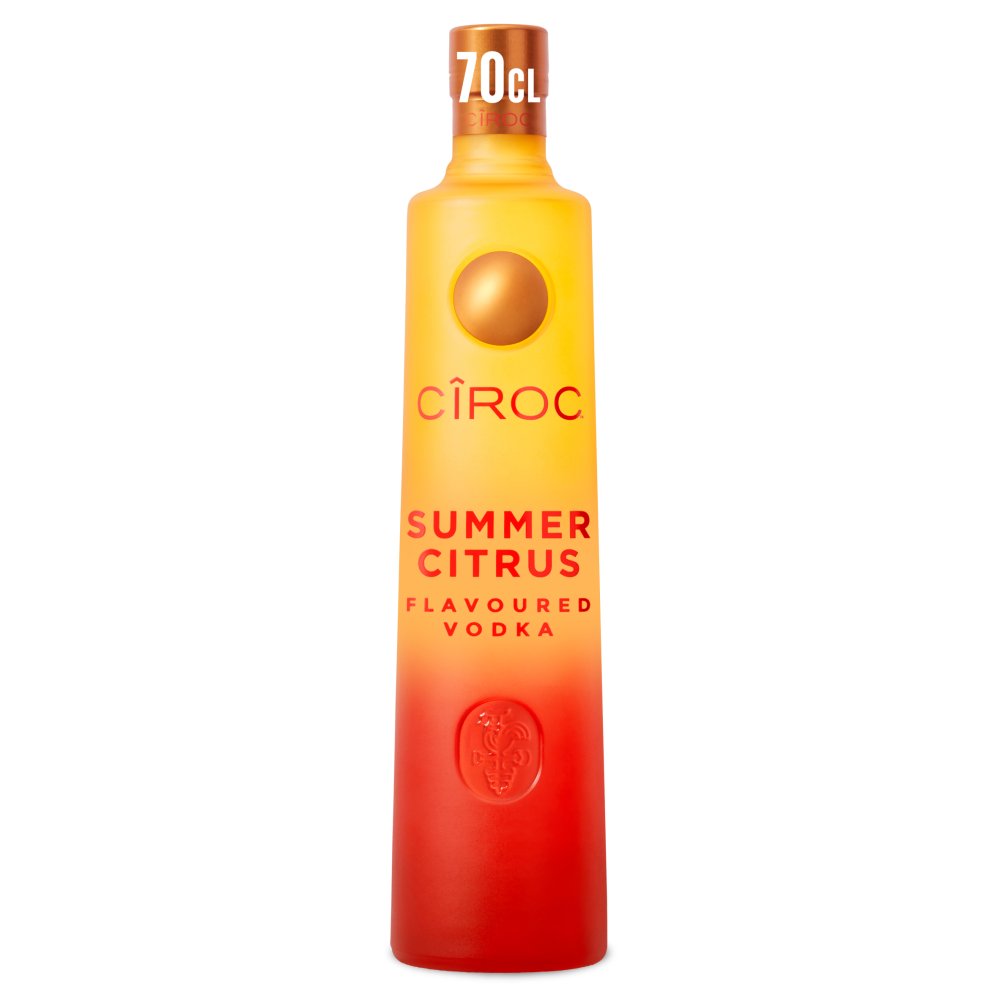 Ciroc Summer Citrus Vodka Limited Edition 37.5% vol 70cl Bottle (S70Cl × 6)