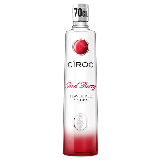 Ciroc Red Berry Flavoured Vodka 37.5% vol 70cl (70Cl × 6)