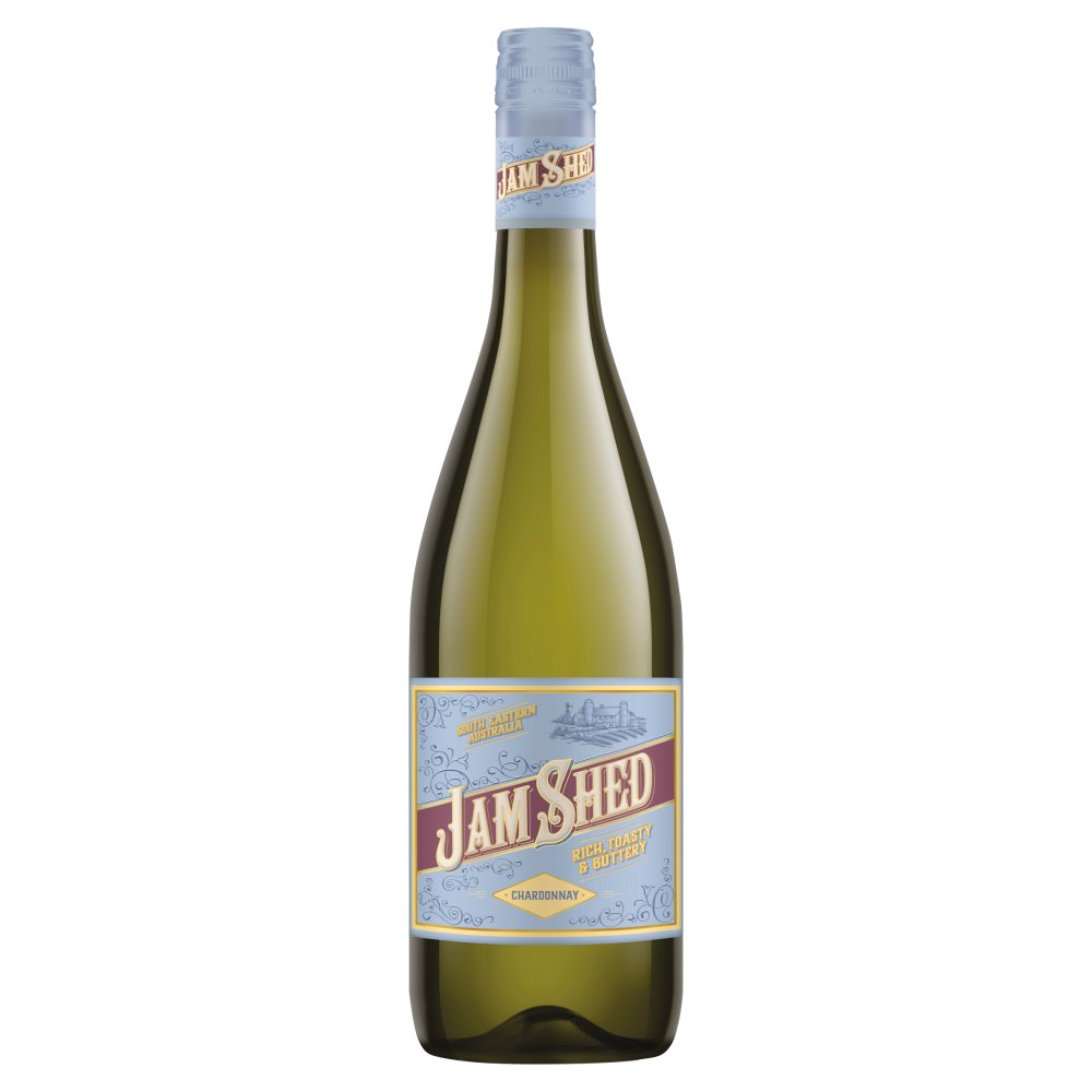 Jam Shed Chardonnay White Wine 75cl (75Cl × 6)