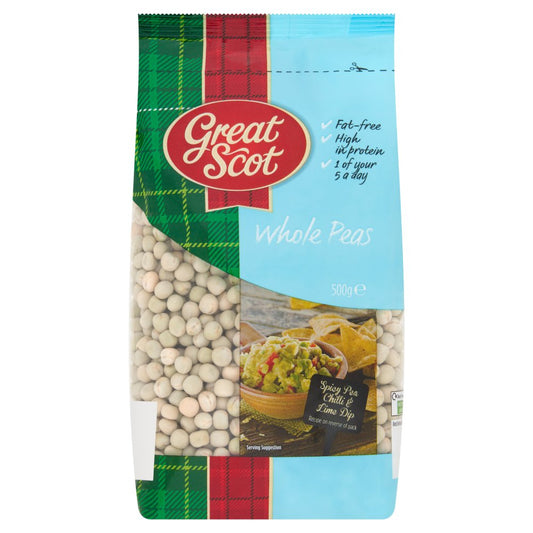 Great Scot Whole Peas (500g × 5 × 1)
