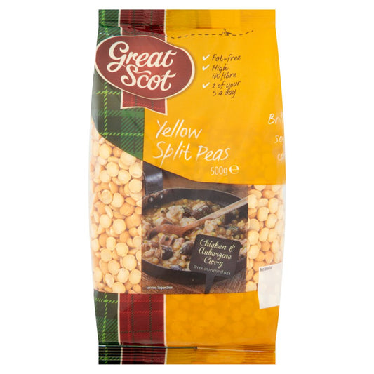 Great Scot Yellow Split Peas (500g × 5 × 1)