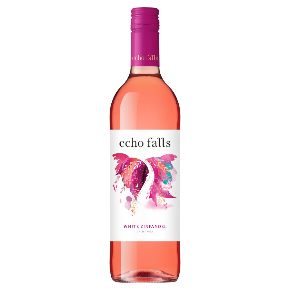 Echo Falls White Zinfandel Rosé Wine 75cl (75Cl × 6)