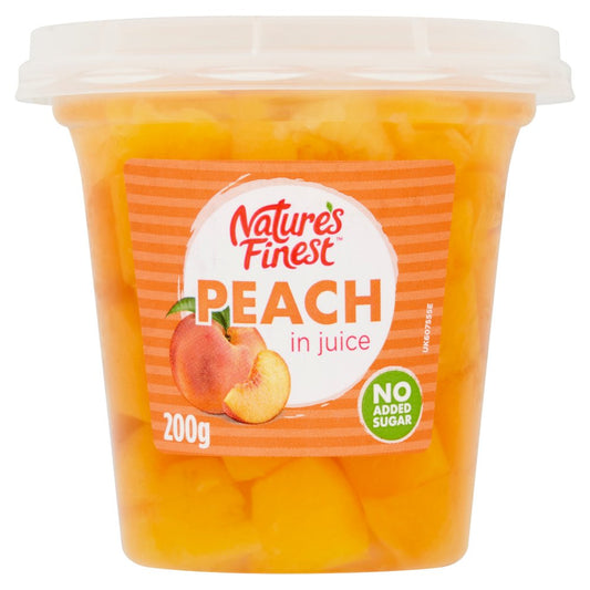 Nature's Finest Peach in Juice (200g × 6)