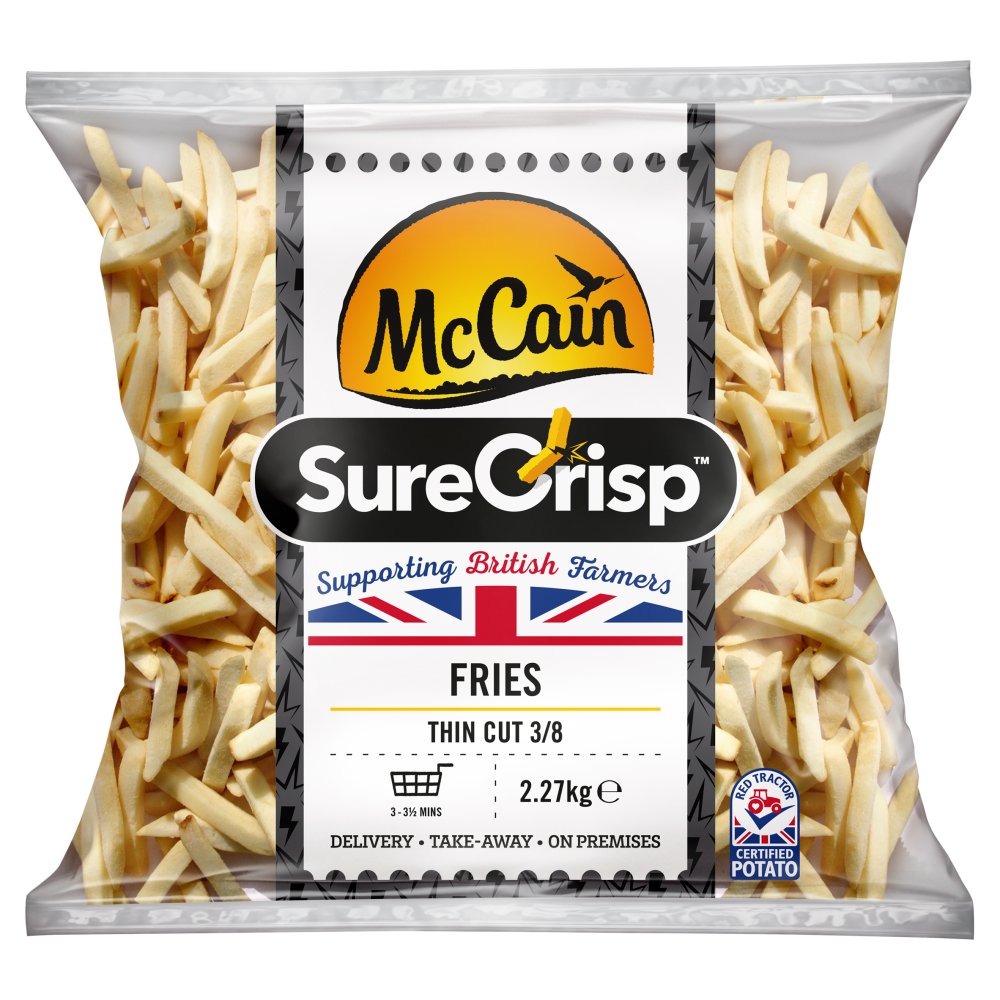 McCain SureCrisp Thin CutFries (2.27Kg × 4)