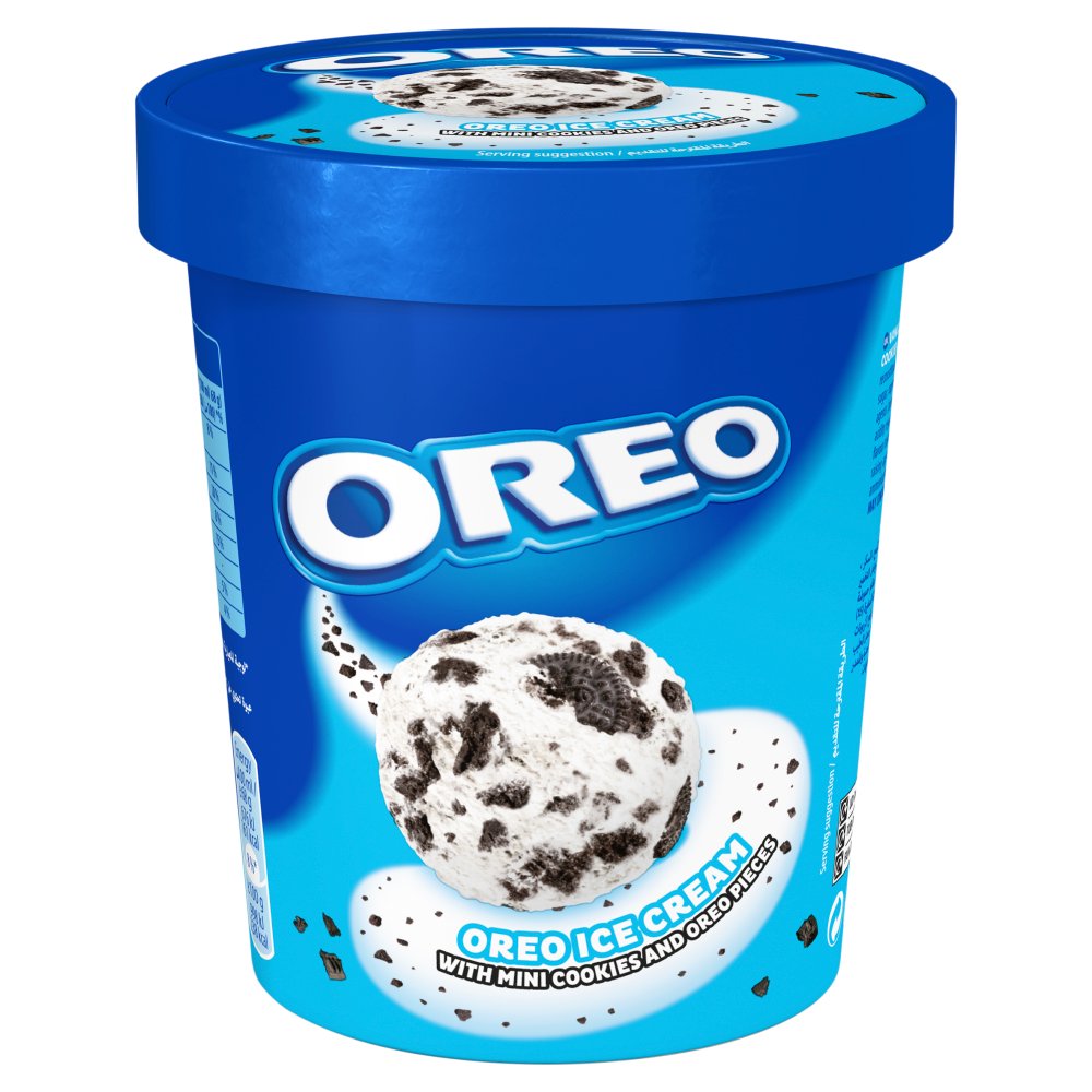 Oreo Ice Cream Tub (480ml × 6)