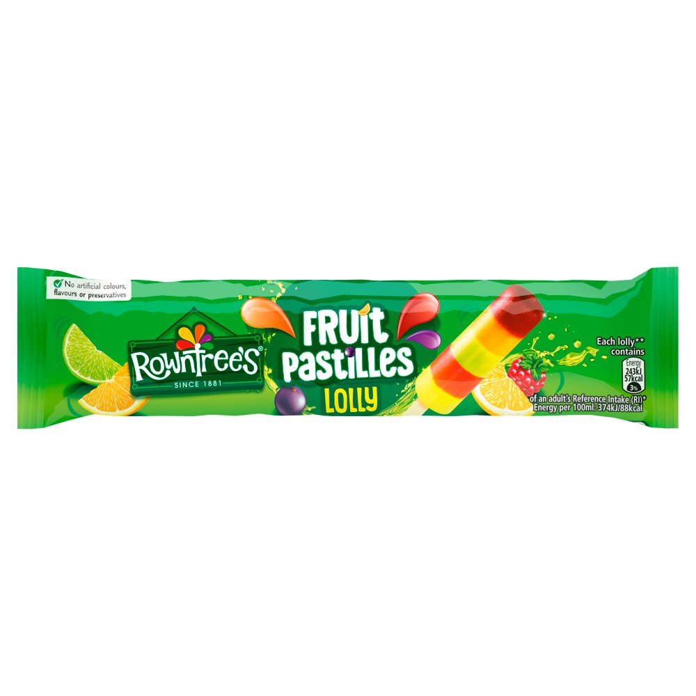 Rowntree's Fruit Pastilles Ice Lollies (65ml × 32 × 1)