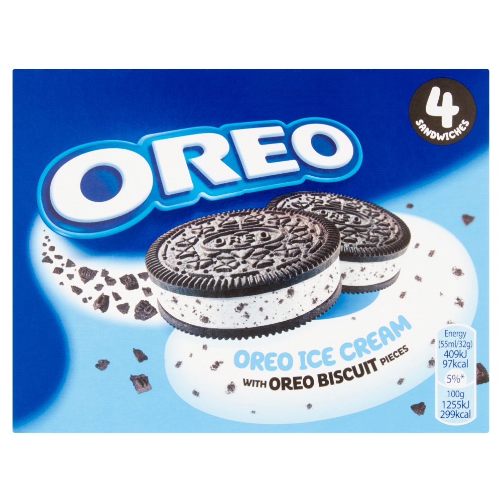 Oreo Ice Cream Sandwich (4pk × 8)