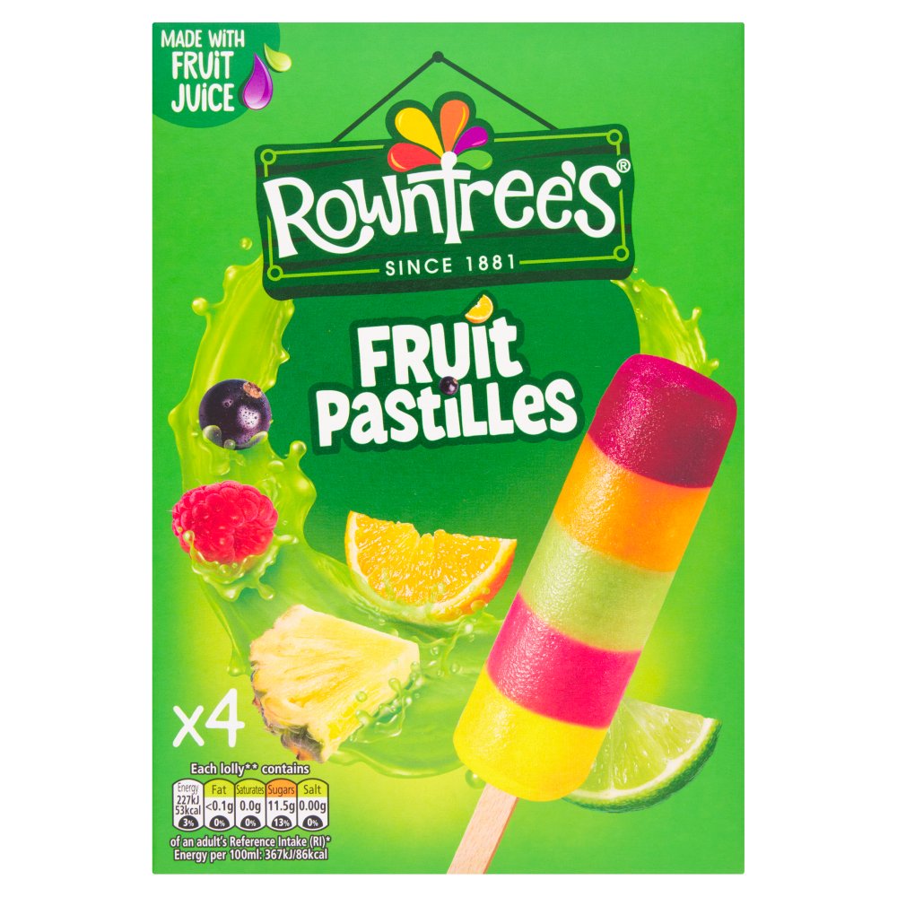 Rowntree's Fruit Pastilles (4pk × 1)