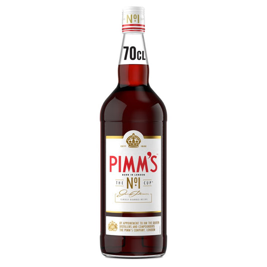 Pimm's Original No. 1 Cup Gin Based Liqueur 25% vol 70cl Bottle (70Cl × 6)