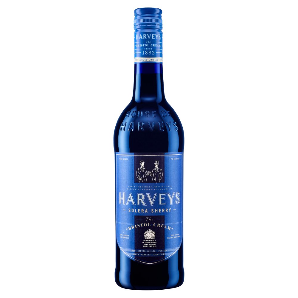 Harveys The Bristol Cream Solera Sherry 75cl (75Cl × 6)