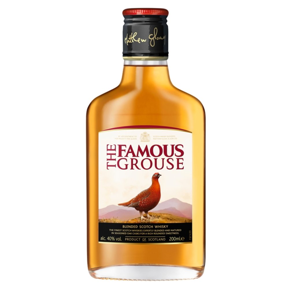 The Famous Grouse Finest Blended Scotch Whisky 20cl (20Cl × 4)