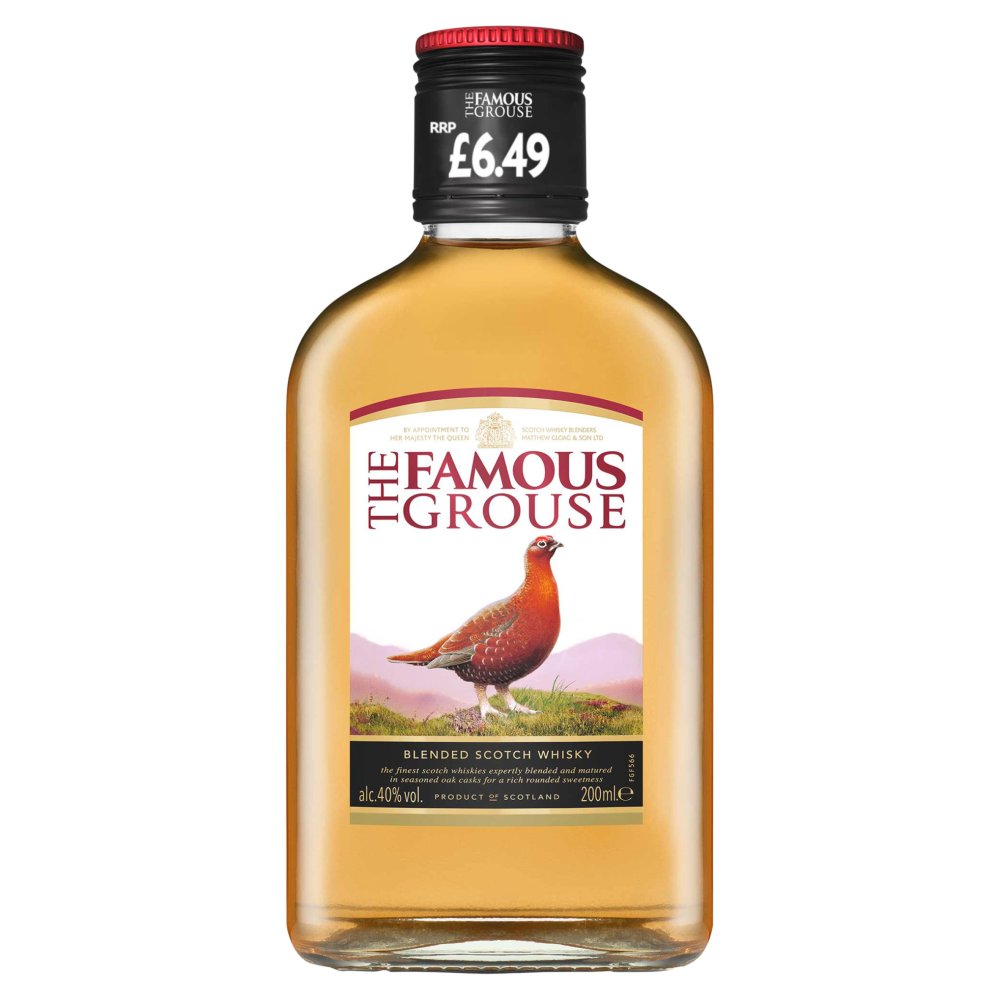 The Famous Grouse Finest Blended Scotch Whisky 20cl (20Cl × 48)