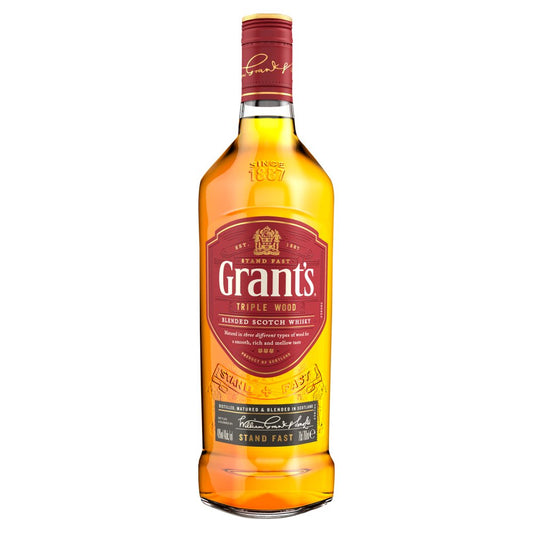 Grant's Triple Wood Blended Scotch Whisky 70cl (70Cl × 6)