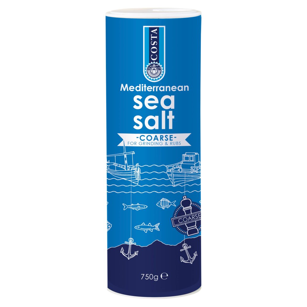 Costa Coarse Sea Salt (750g × 10 × 1)