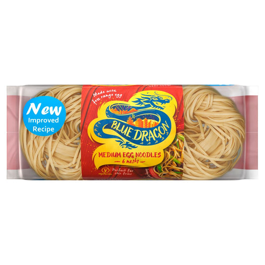 Blue Dragon Medium Egg Noodles (300g × 8 × 1)