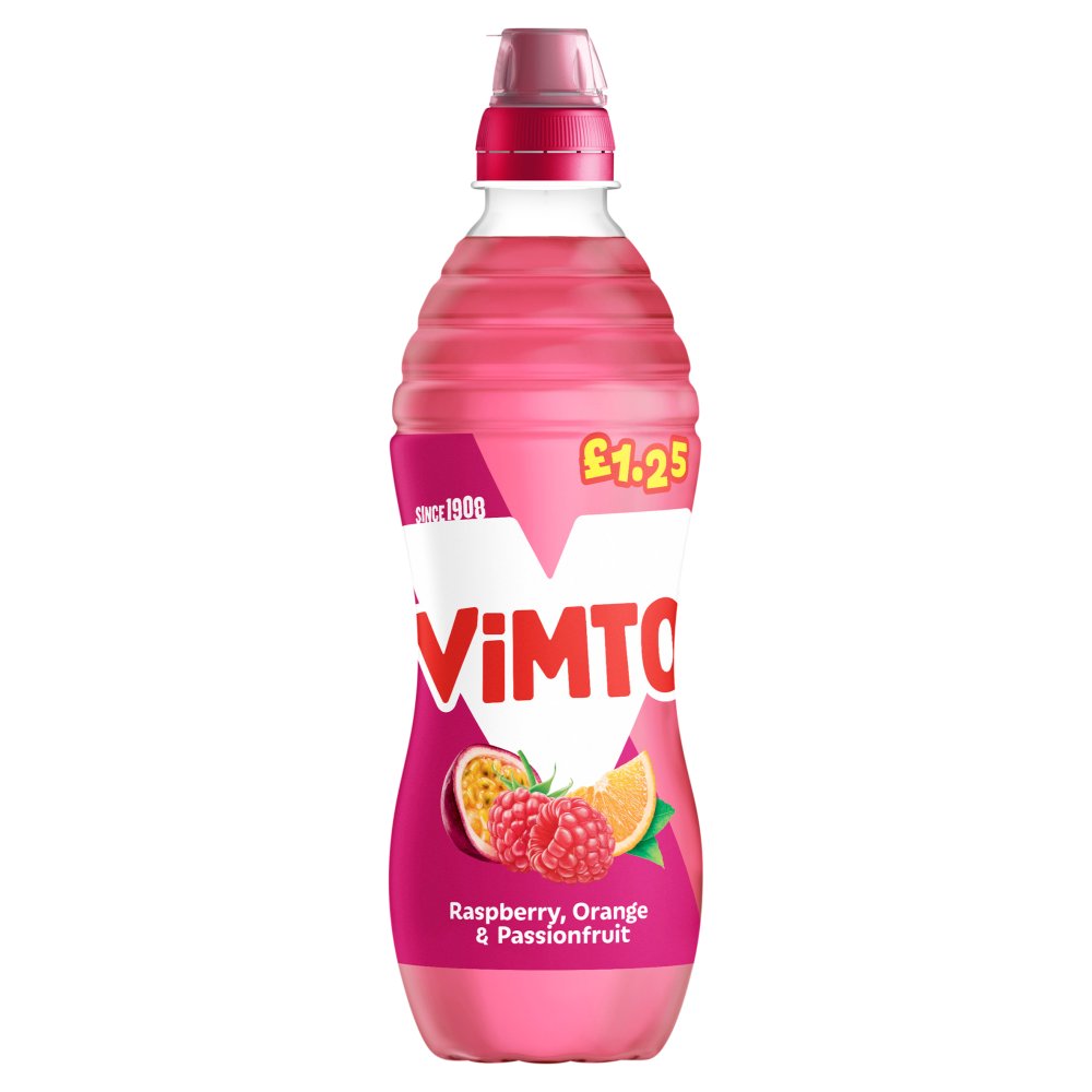 Vimto Raspberry, Orange & Passionfruit (500ml × 12 × 1)