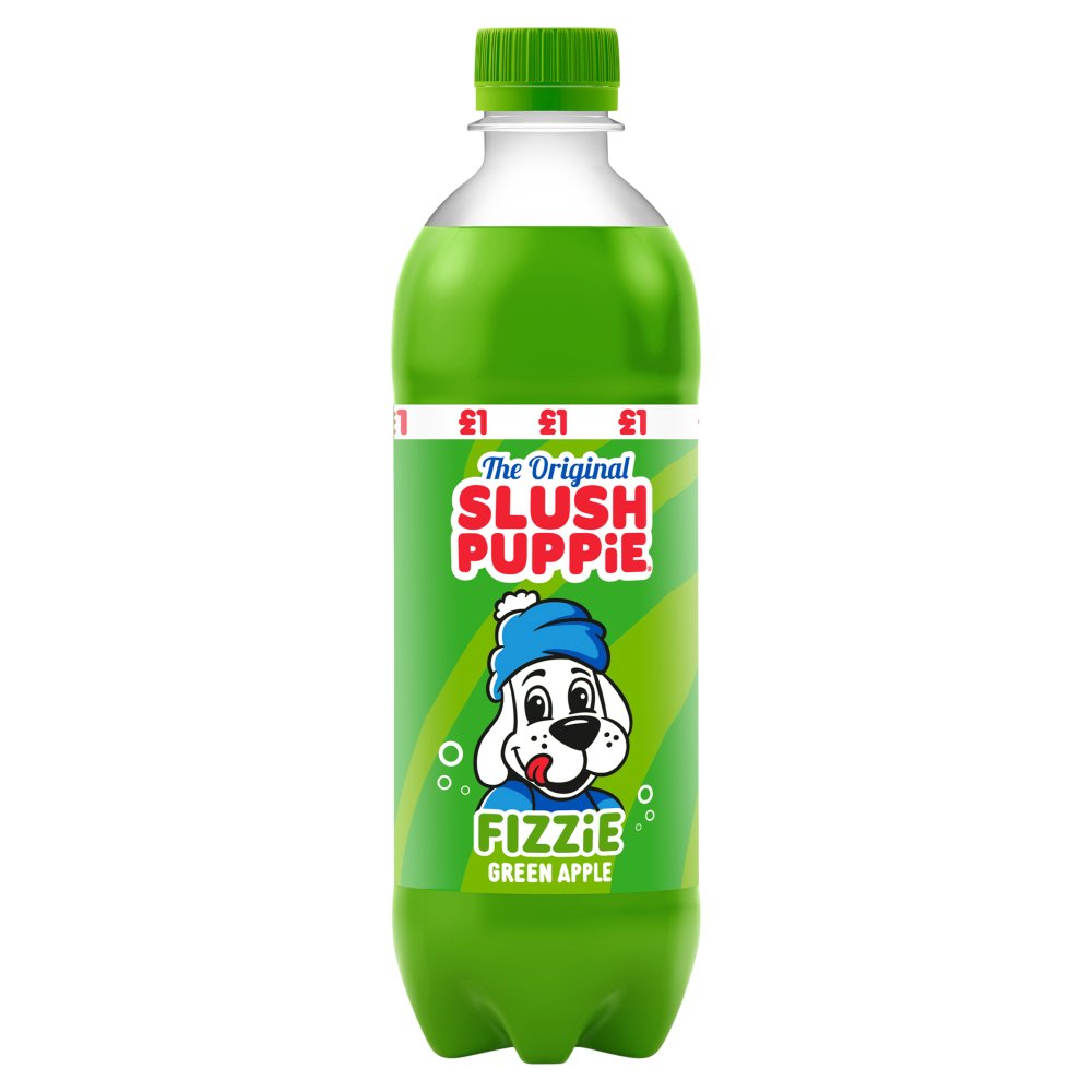 Slush Puppie The Original Fizzie Green Apple (500ml × 12 × 1)