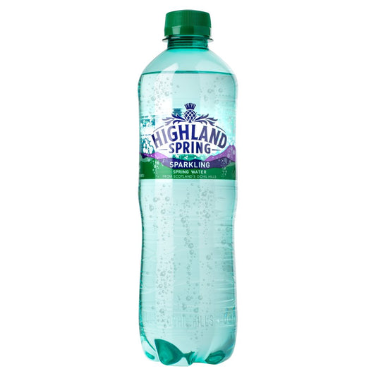 Highland Spring Sparkling Spring Water (50Cl × 24 × 1)