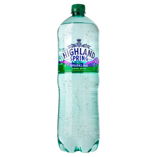 Highland Spring Sparkling Spring Water 1.5L (1.5Ltr × 12 × 1)