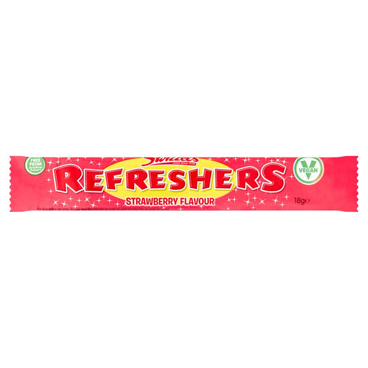 Swizzels Refreshers Strawberry Flavour (18g × 60 × 6)