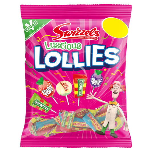 Swizzels Luscious Lollies  PMP (132g × 12 × 1)