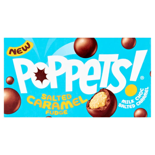 Poppets Salted Caramel Fudge (40g × 36 × 1)