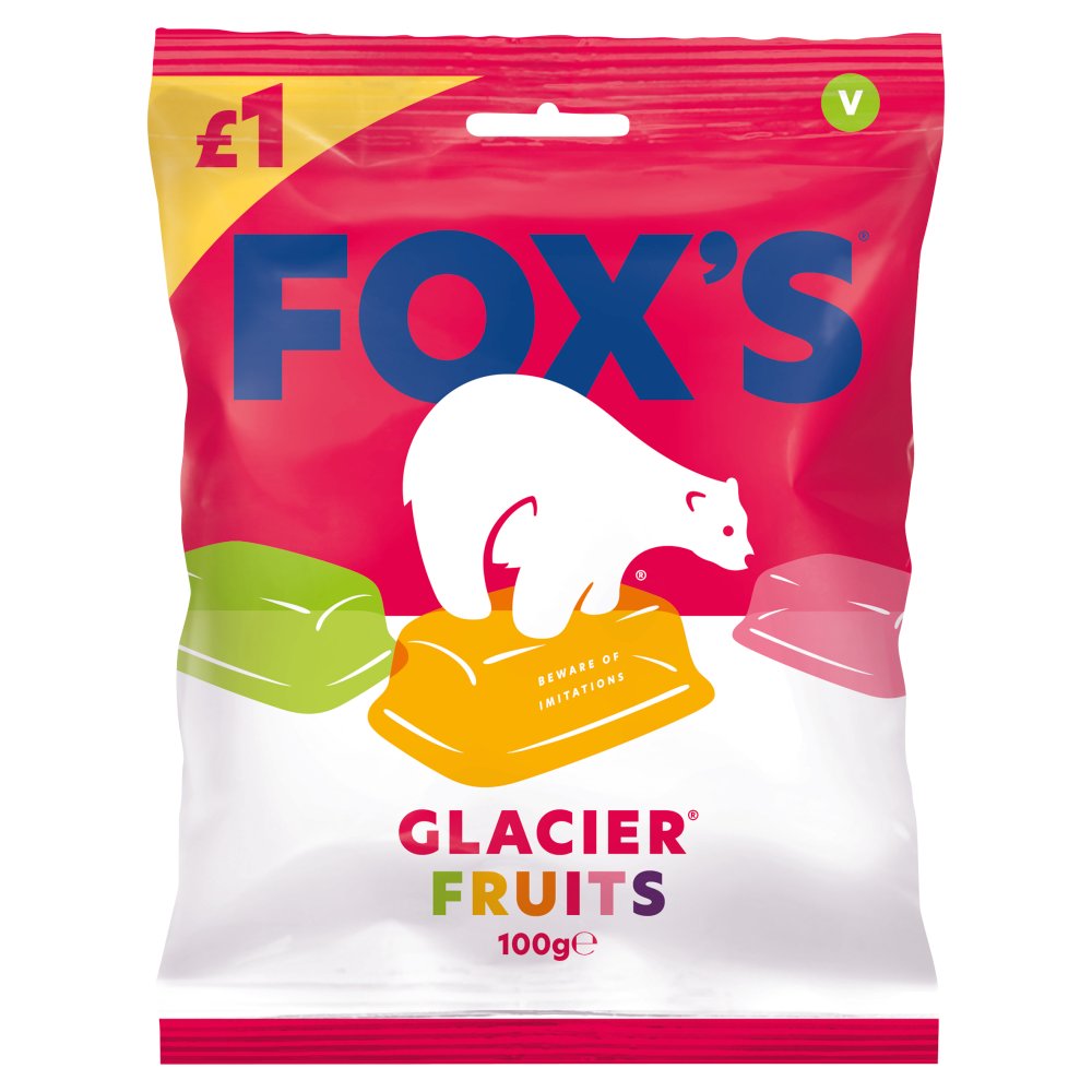 Fox's Glacier Fruits (100g × 12 × 1)
