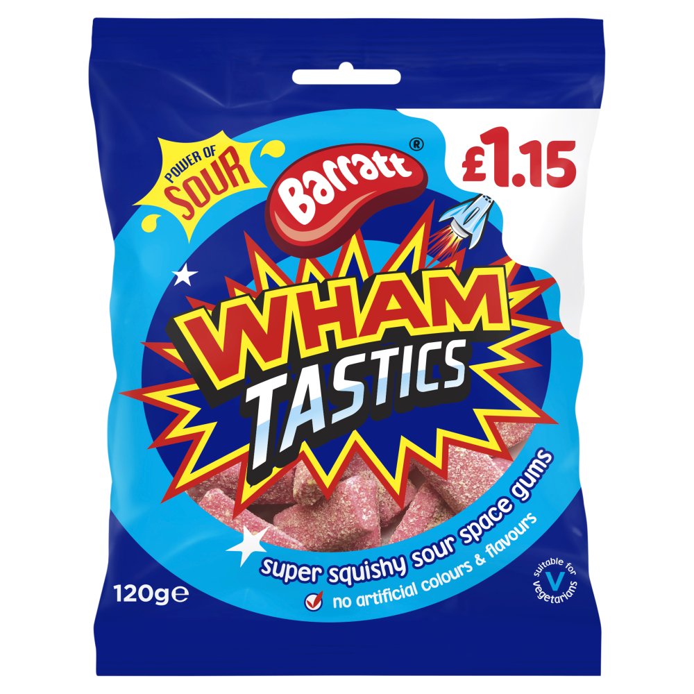 Barratt Wham Tastics (120g × 12 × 1)