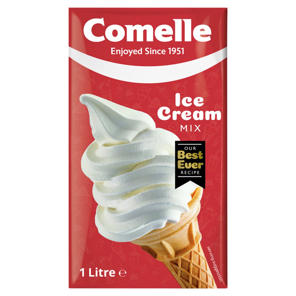 Comelle Ice Cream Mix (1Ltr × 12)