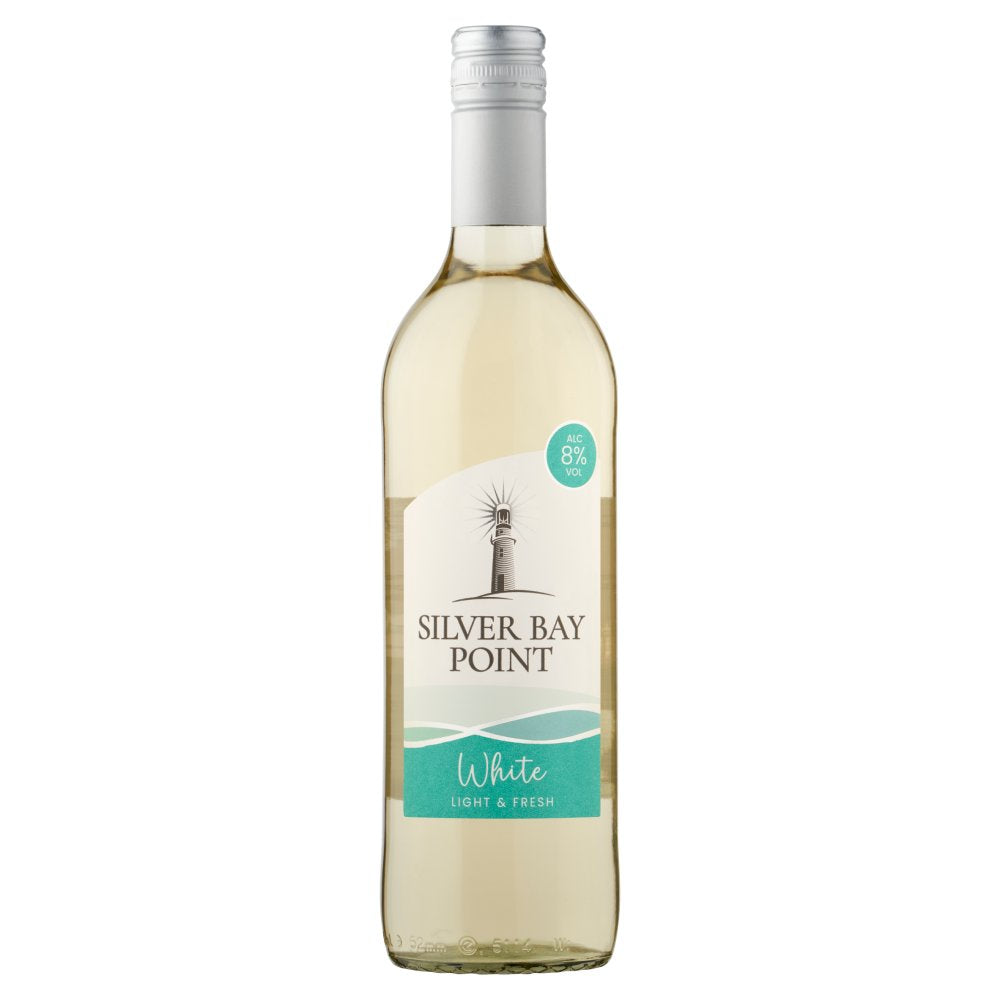 Silver Bay Point White 75cl (75Cl × 6)