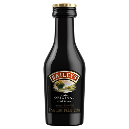 Baileys Original Irish Cream Liqueur 17% vol 5cl Bottle (5Cl × 20 × 4)