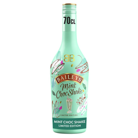 Baileys Mint Choc Shake Irish Cream Liqueur 17% vol 70cl Bottle (70Cl × 6)