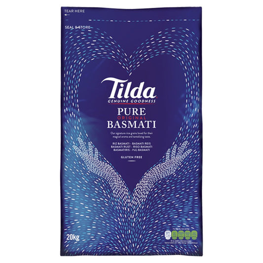 Tilda Pure Original Basmati Rice (20Kg × 1)