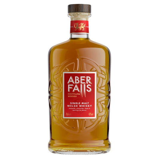 Aber Falls Single Malt Welsh Whisky 70cl (70Cl × 6)