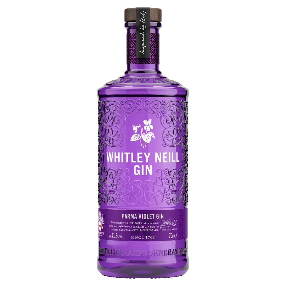 Whitley Neill Parma Violet Gin 70cl (70Cl × 6)