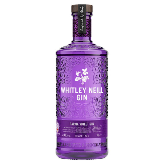 Whitley Neill Parma Violet Gin 70cl (70Cl × 6)