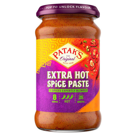 Patak's Hot Curry Spice Paste (283g × 6 × 1)