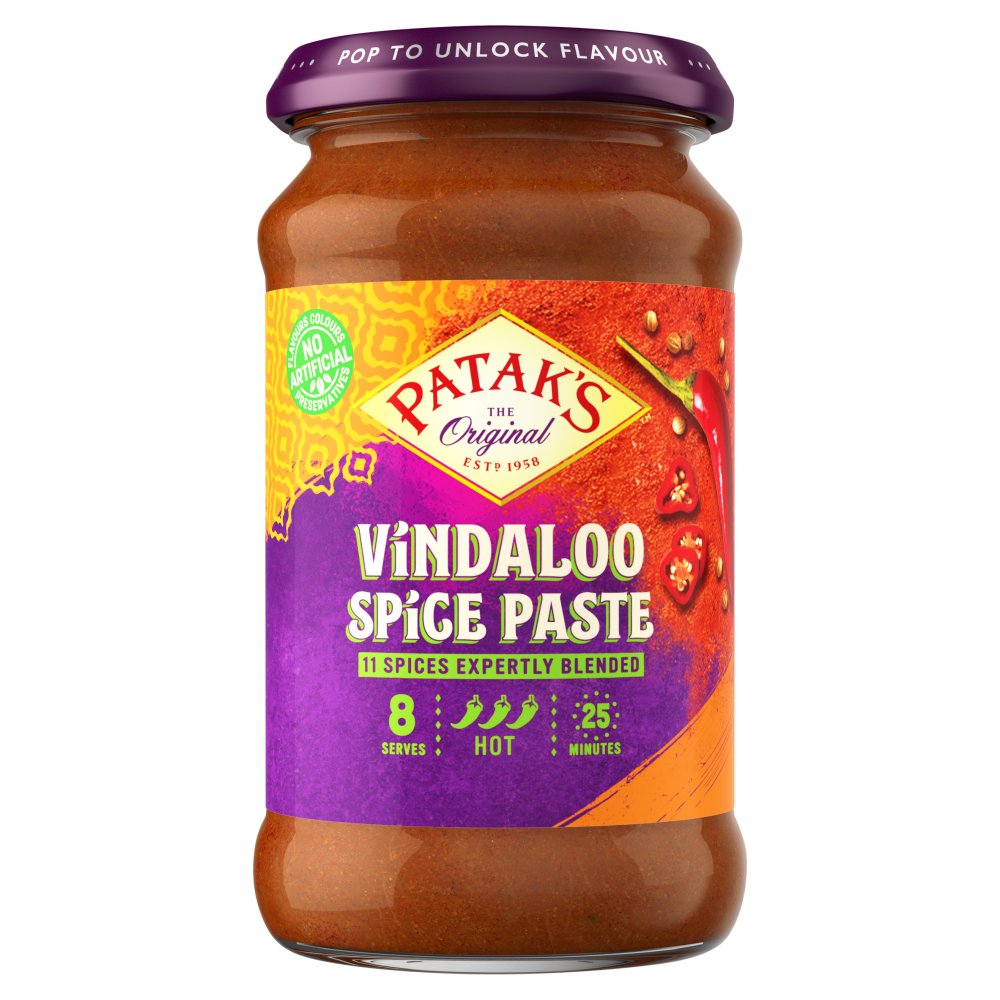 Patak's Vindaloo Spice Paste (283g × 6 × 1)