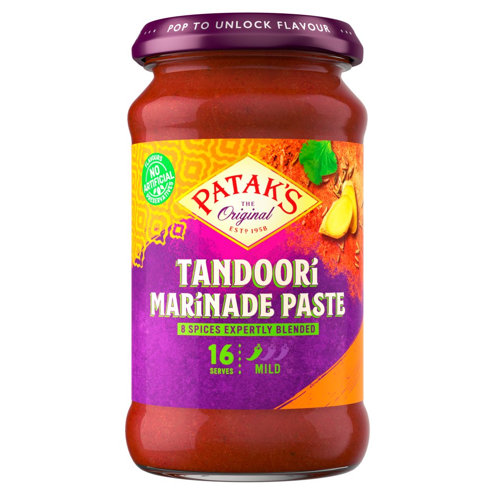 Patak's The Original Tandoori Marinade Paste (312g × 6 × 1)