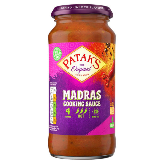 Patak's The Original Madras Cooking Sauce (450g × 6 × 1)