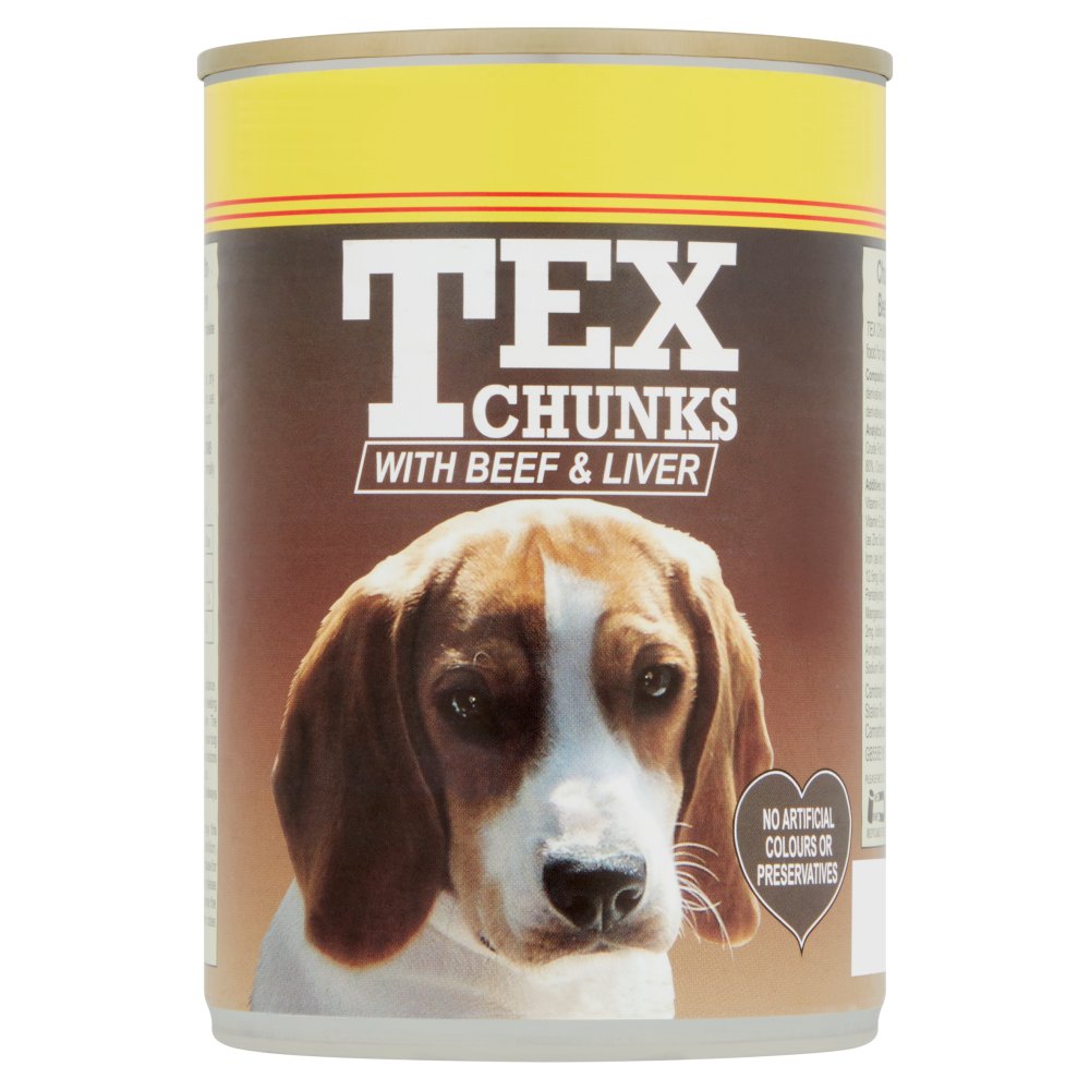 Tex Chunks with Beef & Liver (400g × 12 × 1)