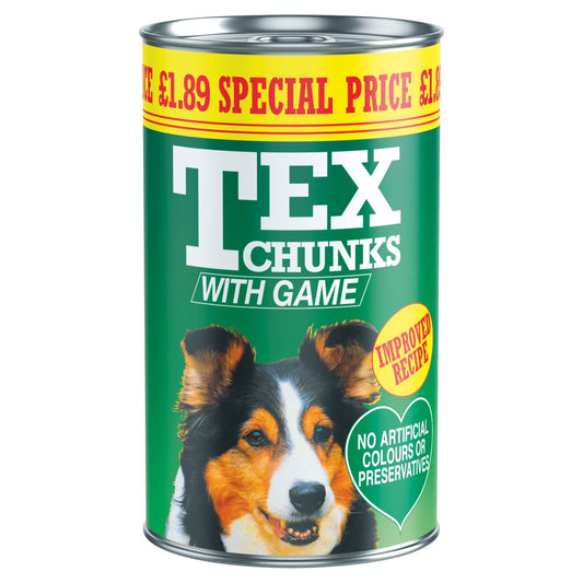 Tex Chunks with Game (1.2Kg × 6 × 1)