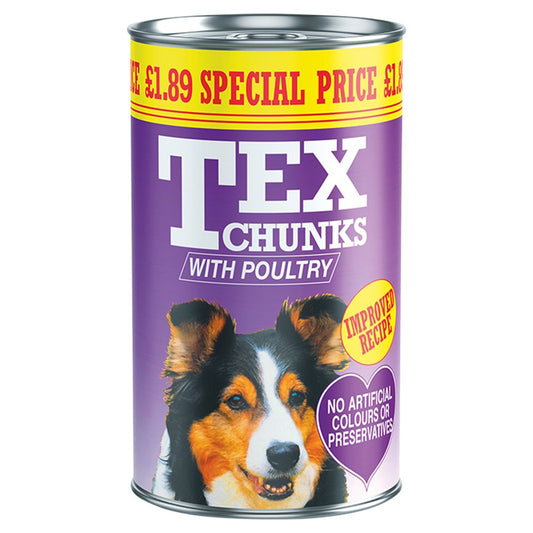 Tex Chunks with Poultry (1.2Kg × 6 × 1)