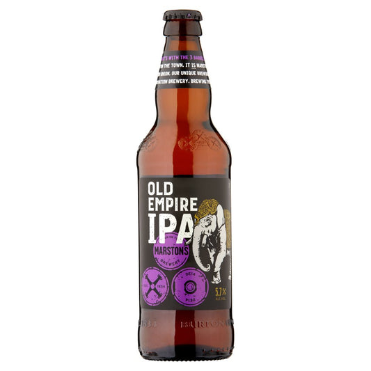 Marston's Old Empire IPA Ale Beer 500ml Bottle (500ml × 8 × 1)